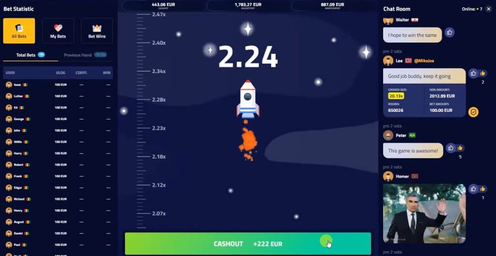 Rocketman Game on ImaraBet