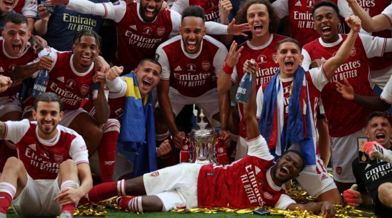 Arsenal FC Winning The Team